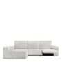 Housse pour chaise longue accoudoir long gauche Eysa JAZ Blanc 180 x 120 x 360 cm de Eysa, Housses de canapé - Réf : D1605091...