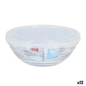 Round Lunch Box with Lid Duralex FreshBox Transparent Ø 14 cm (12 Units) by Duralex, Food storage - Ref: S2227119, Price: 22,...