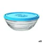 Lancheira Redonda com Tampa Duralex FreshBox Azul 500 ml (12 Unidades) de Duralex, Armazenamento de alimentos - Ref: S2227133...