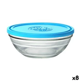 Round Lunch Box with Lid Duralex FreshBox Blue 1,6 L (8 Units) by Duralex, Food storage - Ref: S2227135, Price: 30,40 €, Disc...