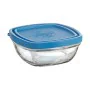 Panier-repas carré avec couvercle Duralex FreshBox Bleu 300 ml 11 x 11 x 5 cm (12 Unités) de Duralex, Stockage des aliments -...