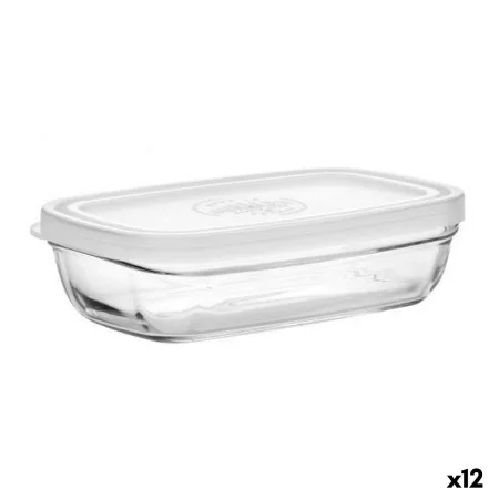 Lunch box Duralex FreshBox Transparent 15 x 10 x 4 cm (12 Units) by Duralex, Food storage - Ref: S2227145, Price: 32,98 €, Di...