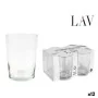 Set of glasses LAV Best offer 4 Pieces (4 Units) (12 Units) (520 ml) by LAV, Tumblers - Ref: S2227308, Price: 35,17 €, Discou...