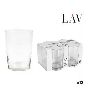 Set de Vasos LAV Best offer 4 Piezas (4 Unidades) (12 Unidades) (520 ml) de LAV, Vasos de agua y de whisky - Ref: S2227308, P...