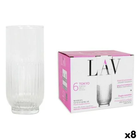 Set de Verres LAV 144946 6 Pièces (8 Unités) (395 ml) de LAV, Gobelets - Réf : S2227333, Prix : 45,68 €, Remise : %