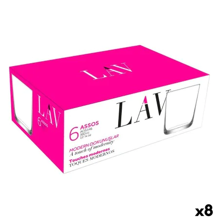 Set de Vasos LAV Assos 360 ml 6 Piezas (8 Unidades) de LAV, Vasos de agua y de whisky - Ref: S2227345, Precio: 38,82 €, Descu...