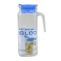 Jarra Borgonovo Igloo Transparente Vidrio Azul 1,2 L (6 Unidades) de Borgonovo, Jarras y decantadores - Ref: S2227390, Precio...