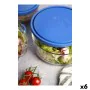 Boîte à lunch Borgonovo Igloo Bleu 2,2 L (6 Unités) (Ø 22cm) de Borgonovo, Stockage des aliments - Réf : S2227394, Prix : 35,...