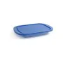 Boîte à lunch Borgonovo Igloo Bleu Rectangulaire 800 ml 26 x 18,5 x 3,4 cm (12 Unités) (26 x 18,5 x 3,4 cm) de Borgonovo, Sto...