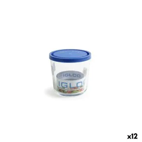 Bocal Borgonovo Igloo Bleu 800 ml (12 Unités) de Borgonovo, Bocaux hermétiques et accessoires - Réf : S2227406, Prix : 36,08 ...