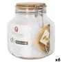 Bote Borgonovo Primizie Bambú 2L 13 x 13 x 17,5 cm (6 Unidades) (2 L) de Borgonovo, Almacenamiento de alimentos - Ref: S22274...