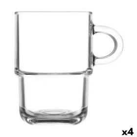 Set of Mugs LAV 360 ml 11 x 8 x 12 cm Stackable 4 Units (6 Pieces) by LAV, Cups - Ref: S2227463, Price: 36,66 €, Discount: %