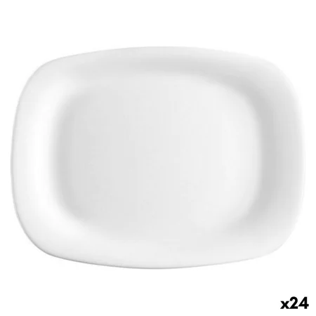 Piatto da pranzo Bormioli Parma Rettangolare (24 Unità) (18 x 21 cm) di Bormioli, Piatti e teglie - Rif: S2227493, Prezzo: 36...