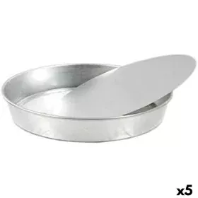 Moule amovible VR Aluminium Argenté 29 x 29 x 4 cm (5 Unités) de VR, Moules pour gâteaux et biscuits - Réf : S2227501, Prix :...