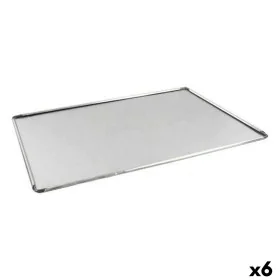 Bandeja para Forno VR Prateado Alumínio Retangular 40 x 28 x 0,5 cm (6 Unidades) de VR, Tabuleiros de forno - Ref: S2227513, ...