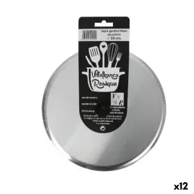 Frying Pan Lid VR Silver Ø 27 cm Aluminium (12 Units) by VR, Pan Lids - Ref: S2227522, Price: 35,38 €, Discount: %