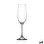 Set of cups LAV Fame high Champagne 215 ml 6 Pieces (4 Units) by LAV, Champagne flute - Ref: S2227684, Price: 35,57 €, Discou...