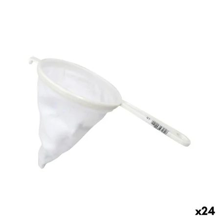 Passador Branco Plástico Franela Ø 12 cm (24 Unidades) de BigBuy Cooking, Coadores - Ref: S2227716, Preço: 20,81 €, Desconto: %