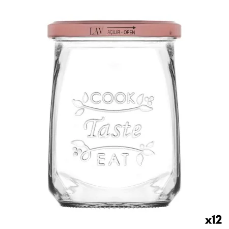 Transparentes Glasgefäß Inde Tasty 550 ml mit Deckel (12 Stück) von Inde, Luftdichte Gläser und Zubehör - Ref: S2227738, Prei...