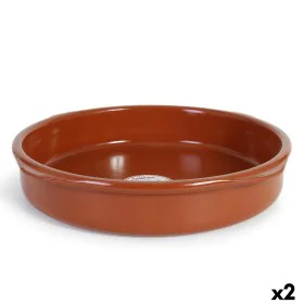 Cazuela Azofra Barro cocido 43 x 43 x 7,5 cm (2 Unidades) de Azofra, Cazuelas y terrinas - Ref: S2227813, Precio: 24,87 €, De...