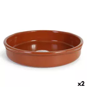 Saucepan Azofra Baked clay 43 x 43 x 7,5 cm (2 Units) by Azofra, Terrines - Ref: S2227813, Price: 24,87 €, Discount: %