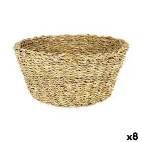 Multi-purpose basket Privilege Brown 30 x 30 x 13 cm wicker (8 Units) by Privilege, Shelves and supports - Ref: S2227867, Pri...