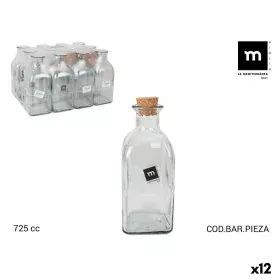 Glass Bottle La Mediterránea Medi Plug 725 ml (12 Units) by La Mediterránea, Jugs and decanters - Ref: S2227897, Price: 23,91...