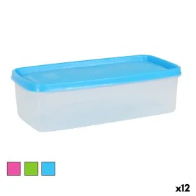 Lunch box Rectangular 23,5 x 11,5 x 7 cm (12 Units) by BigBuy Cooking, Food storage - Ref: S2227902, Price: 10,89 €, Discount: %