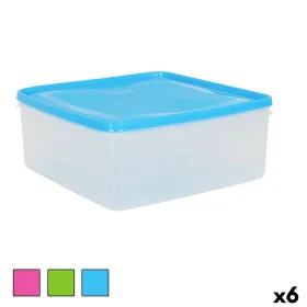 Lunch box Squared 24 x 24 x 10 cm (6 Units) by BigBuy Cooking, Food storage - Ref: S2227904, Price: 11,50 €, Discount: %