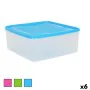 Lunch box Squared 24 x 24 x 10 cm (6 Units) by BigBuy Cooking, Food storage - Ref: S2227904, Price: 11,04 €, Discount: %