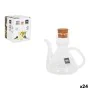 Oliera La Mediterránea Bell Vetro Borosilicato Con coperchio Silicone (24 Unità) (125 cc) di La Mediterránea, Dosatori di con...