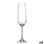 Set de Verres Bohemia Crystal Sira champagne 200 ml 6 Unités 4 Unités de Bohemia Crystal, Coupes à champagne - Réf : S2227976...