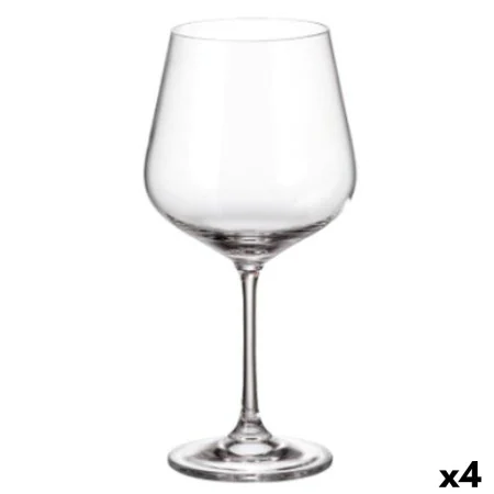 Set di Bicchieri Bohemia Crystal Sira 600 ml (6 Unità) (4 Unità) di Bohemia Crystal, Calici per il vino - Rif: S2227981, Prez...