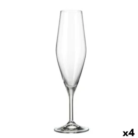 Set di Bicchieri Bohemia Crystal Galaxia champagne 210 ml 6 Unità 4 Unità di Bohemia Crystal, Coppe da champagne - Rif: S2227...