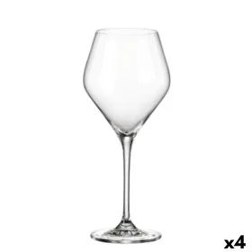 Set of cups Bohemia Crystal Galaxia 400 ml (6 Units) (4 Units) by Bohemia Crystal, Wine glasses - Ref: S2227985, Price: 51,85...