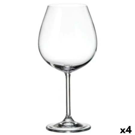 Set of cups Bohemia Crystal Clara 650 ml (6 Units) (4 Units) by Bohemia Crystal, Wine glasses - Ref: S2227991, Price: 59,11 €...