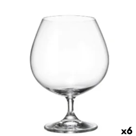 Set de Verres Bohemia Crystal Clara Cognac 690 ml 6 Unités 4 Unités 7,5 x 12 x 16 cm de Bohemia Crystal, Verres à cognac et à...