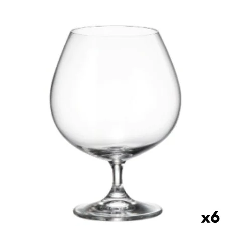 Set de Copas Bohemia Crystal Clara Coñac 690 ml 6 Unidades 4 Unidades 7,5 x 12 x 16 cm de Bohemia Crystal, Copas de coñac - R...