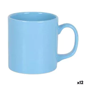 Taza Azul 300 ml Cerámica (12 Unidades) de BigBuy Home, Tazas - Ref: S2227996, Precio: 18,95 €, Descuento: %