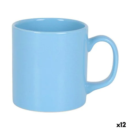 Tasse Bleu 300 ml Céramique (12 Unités) de BigBuy Home, Tasses - Réf : S2227996, Prix : 18,95 €, Remise : %