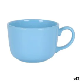 Tasse Bleu Céramique 500 ml (12 Unités) de BigBuy Home, Tasses - Réf : S2227997, Prix : 26,12 €, Remise : %