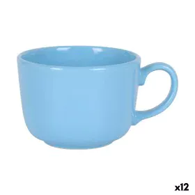 Cup Blue Ceramic 500 ml (12 Units) by BigBuy Home, Cups - Ref: S2227997, Price: 26,12 €, Discount: %