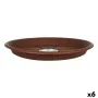 Prato para Vasos Green Time 55623 Castanho (6 Unidades) (Ø 32 cm) de Green Time, Acessórios - Ref: S2228069, Preço: 6,03 €, D...