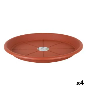 Sous-pot Dem Greentime Marron ø 45 x 4,5 cm (4 Unités) de Dem, Accessoires - Réf : S2228071, Prix : 8,77 €, Remise : %