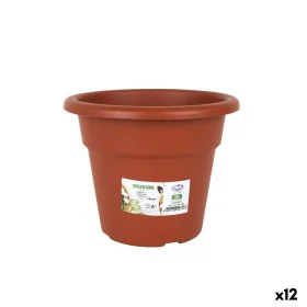 Maceta Dem Greentime Redonda Marrón ø 18 x 14,6 cm (12 Unidades) de Dem, Macetas para flores - Ref: S2228075, Precio: 10,16 €...