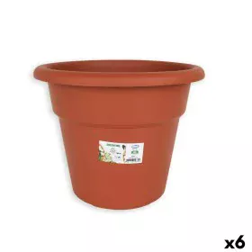 Maceta Dem Greentime Redonda Marrón ø 30 x 24 cm (6 Unidades) de Dem, Macetas para flores - Ref: S2228079, Precio: 10,22 €, D...