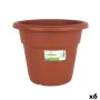 Plant pot Dem Greentime Circular Brown ø 35 x 28 cm (6 Units) by Dem, Flower Pots - Ref: S2228080, Price: 12,46 €, Discount: %