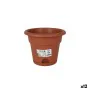 Flower Pot with Dish Dem Greentime Brown 20 x 20 x 16 cm (12 Units) by Dem, Flower Pots - Ref: S2228083, Price: 12,32 €, Disc...