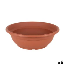 Plant pot Dem Greentime Circular Bowl Brown ø 50 x 6,8 cm (6 Units) by Dem, Flower Pots - Ref: S2228096, Price: 20,81 €, Disc...