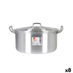 Casserole with lid Aluminium 31,3 x 26,5 x 13,5 cm (8 Units) by BigBuy Cooking, Casserole pans - Ref: S2228153, Price: 75,92 ...